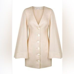 Shona Joy Circle Sleeve Mini Dress